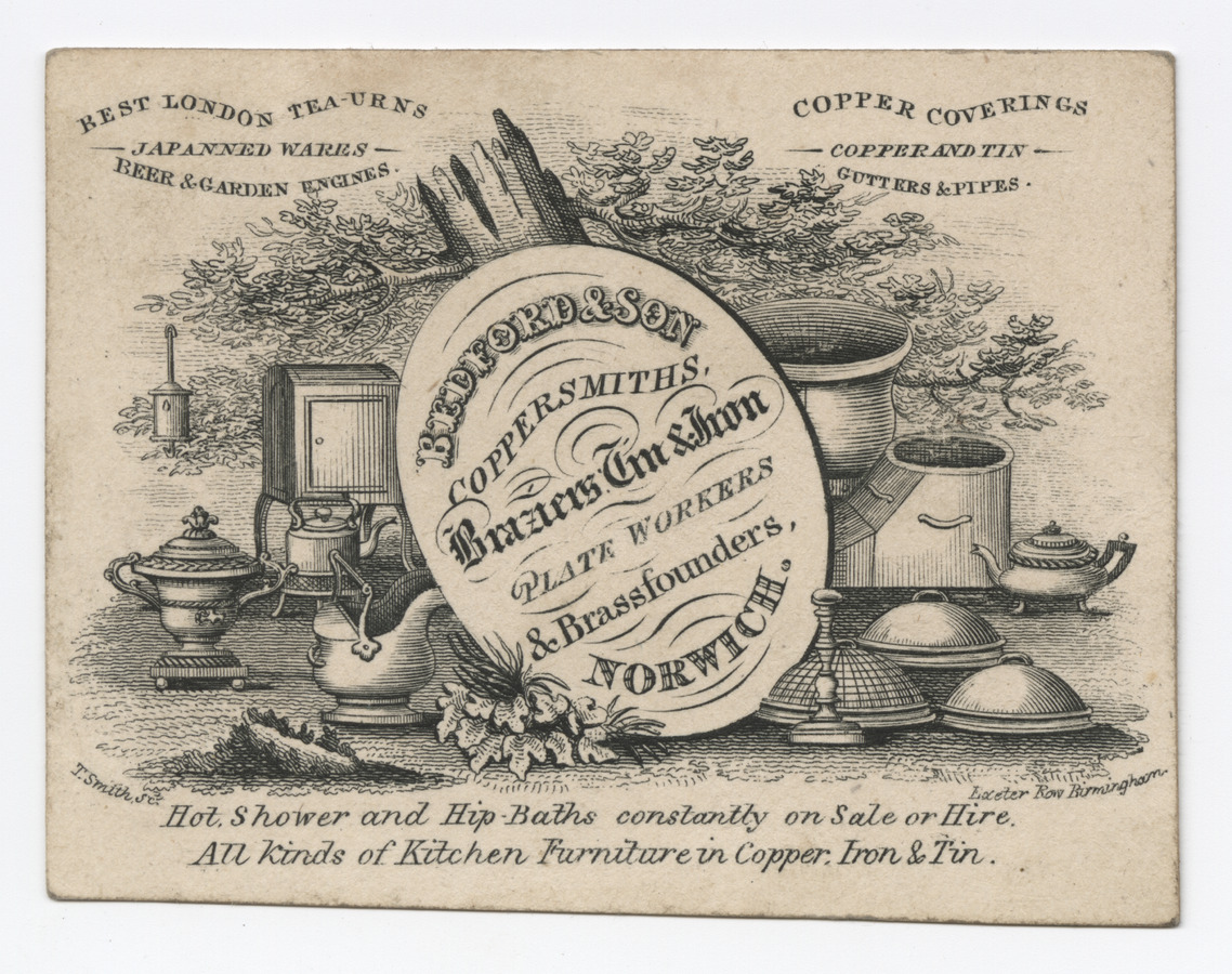 Bedford & Son trade card - image 1