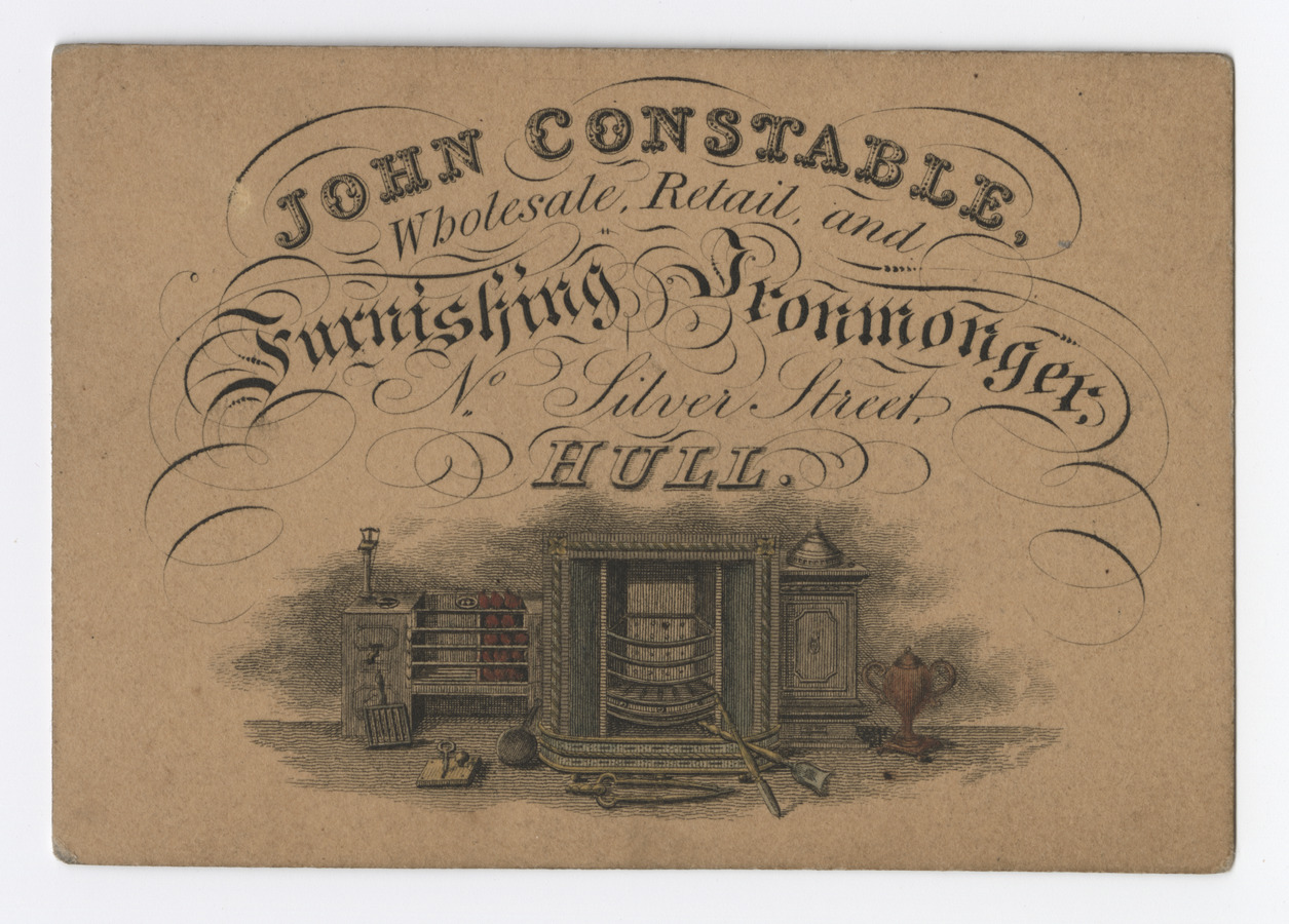 John Constable trade card - image 1