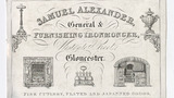 Samuel Alexander trade card