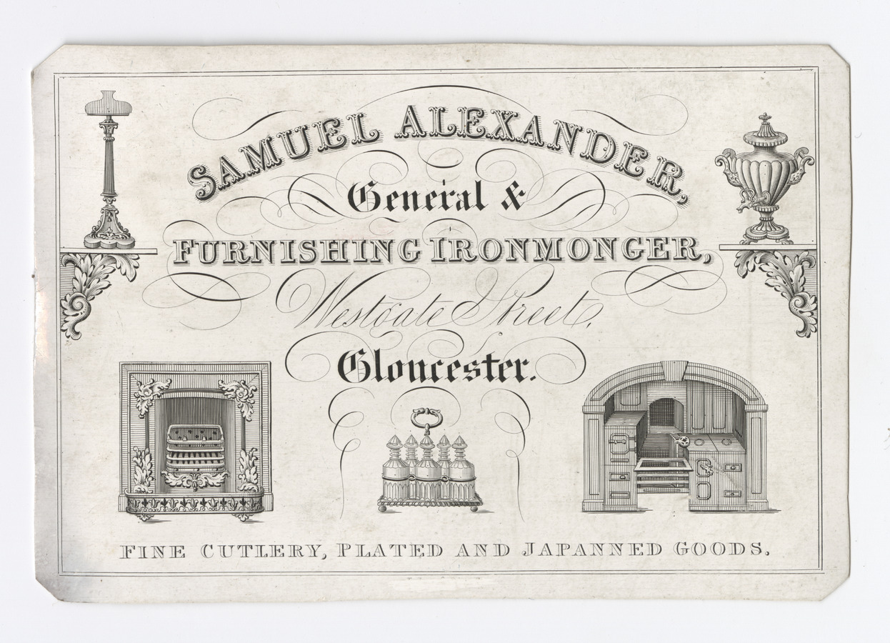 Samuel Alexander trade card - image 1