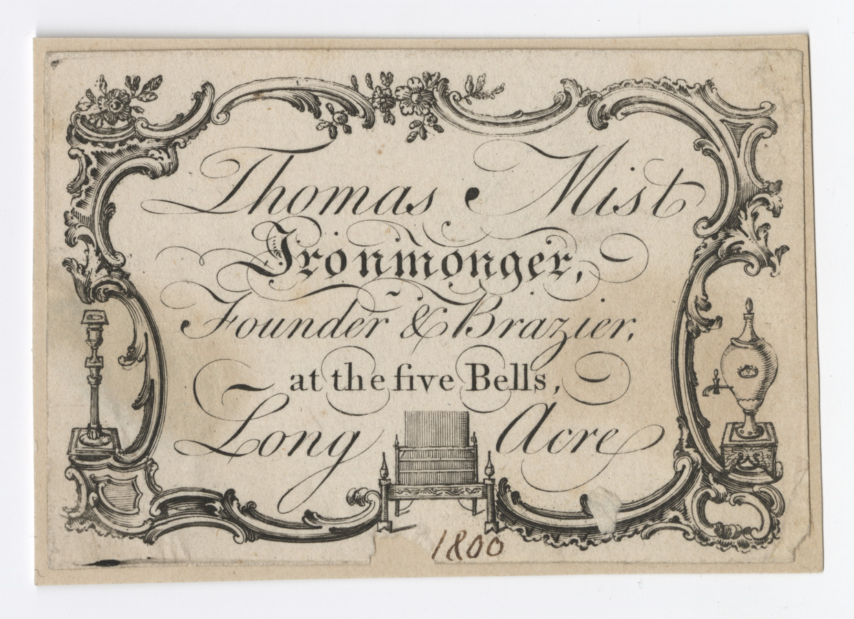 Thomas Mist trade card - image 1