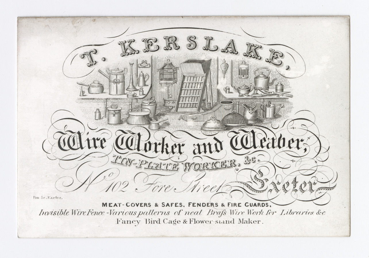 T. Kerslake trade card - image 1