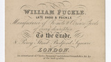 William Puckle trade card