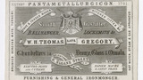 W. H. Thomas trade card