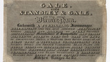 Gale trade card