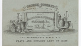 George Goddard trade card