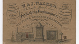 W. & J. Walker trade card