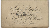 John Clarke trade card