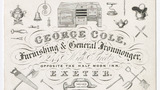 George Cole trade card