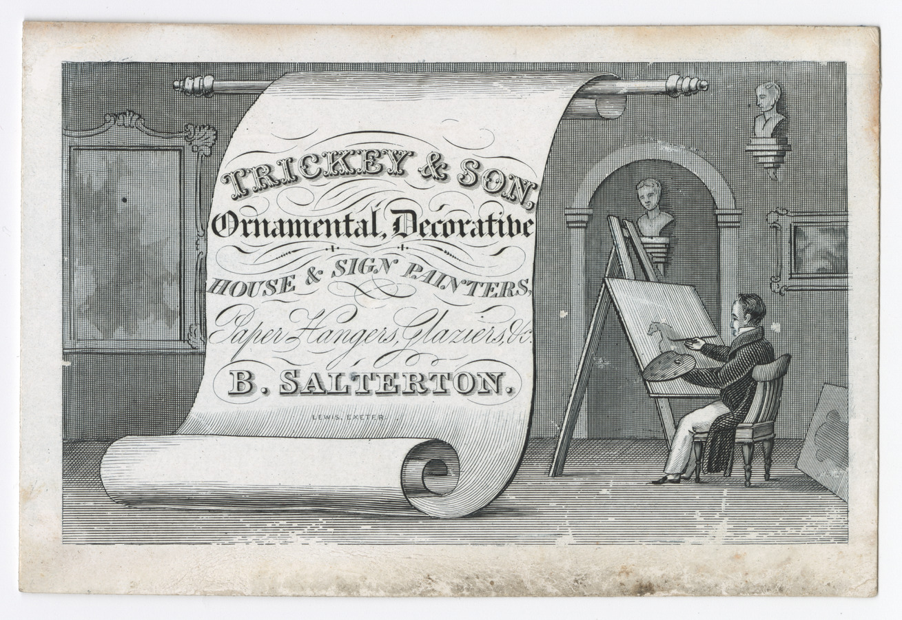 Trickey & Son trade card - image 1