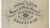 Daniel Taylor trade card