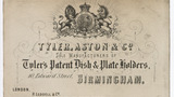 Tyler, Aston & Co. trade card