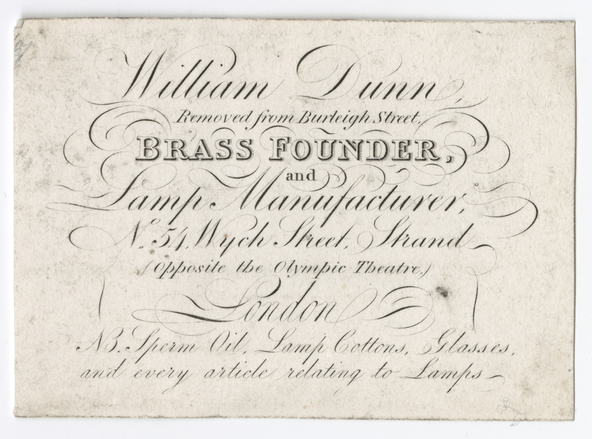 William Dunn trade card - image 1