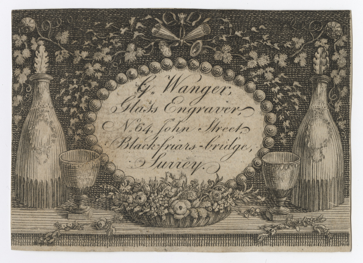 G. Wanger trade card - image 1