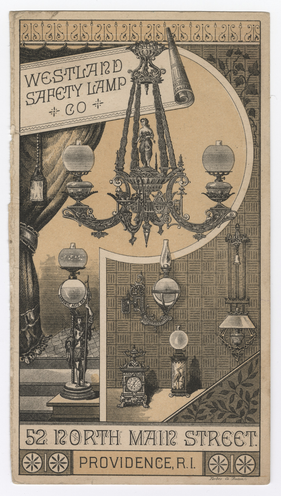 Westland Safety Lamp Co. trade card - image 1