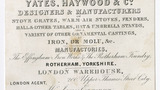 Yates, Haywood & Co. trade card