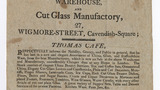 Thomas Cafe trade card (advertisement)