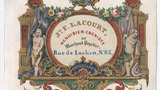 John F. Lacourt trade card