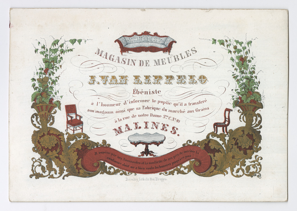 J. Van Lippelo trade card - image 1