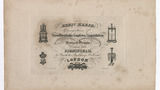 Benjamin Marsh trade card (advertisement)
