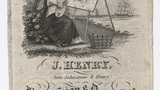 J. Henry trade card