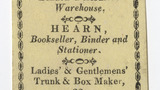 Hearn trade card (label)