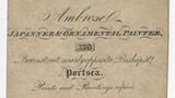 Ambrose trade card