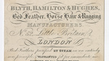 Blythe, Hamilton & Hughes trade card