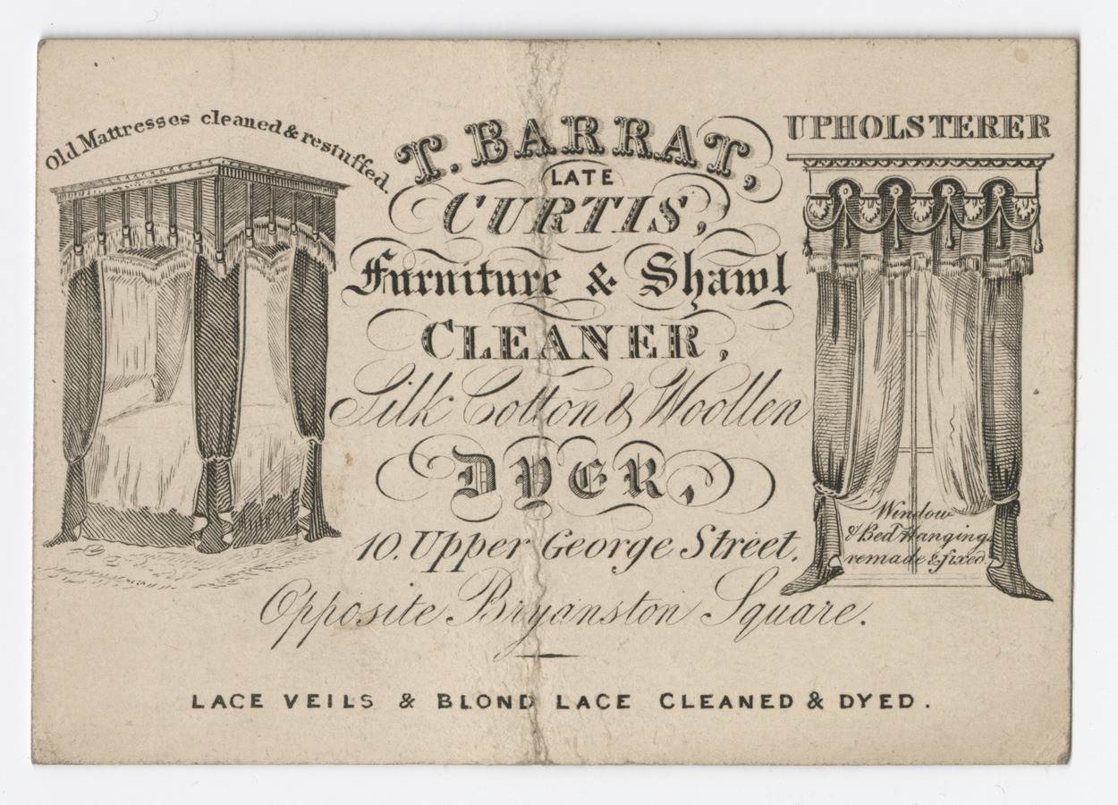 T. Barrat trade card - image 1