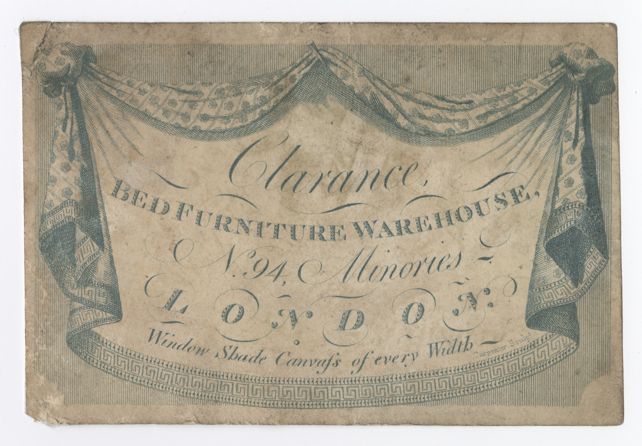 Clarance trade card - image 1