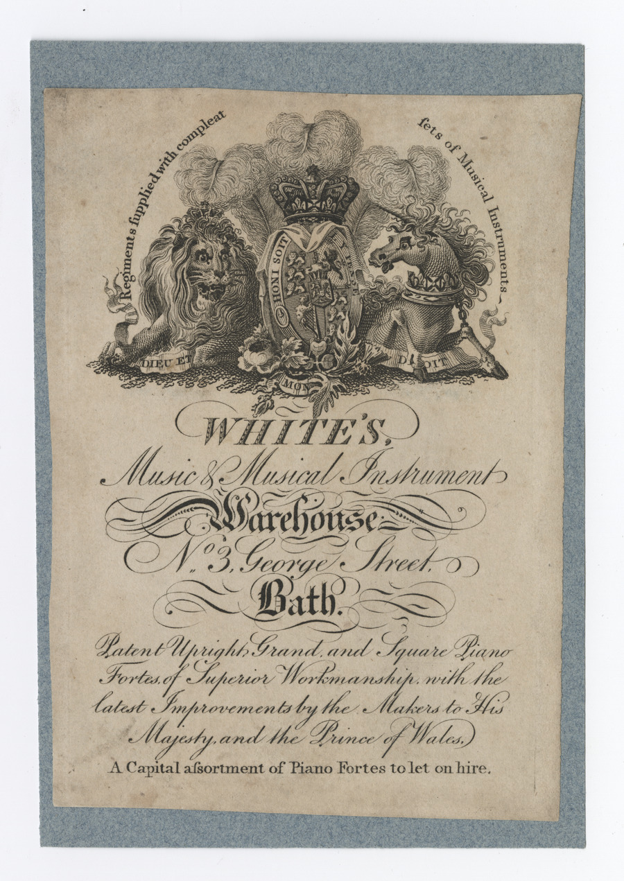 White trade card - image 1