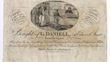 G. Daniell trade card (label)