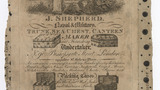 J. Shepherd trade card (label)