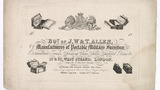 J. W. & T. Allen trade card (label)