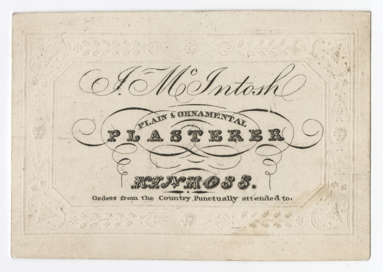 J. McIntosh trade card - image 1