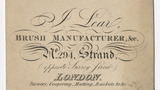 J. Lear trade card