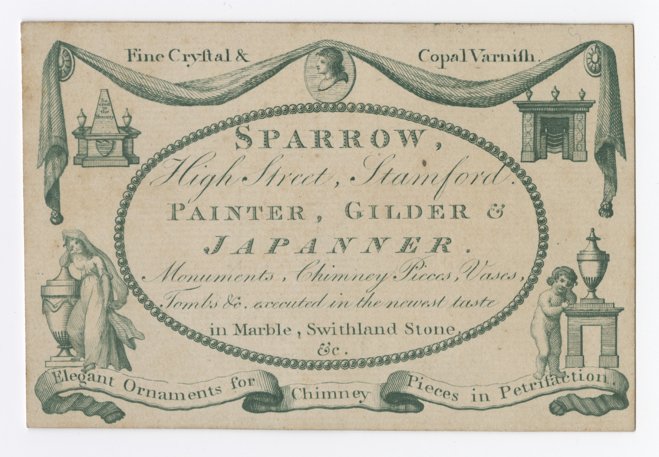 Sparrow trade card - image 1