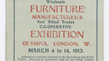 10th annual Wholesale Furniture Manufacturers And Allied Trades Co-operative Exhibition season invitation ticket