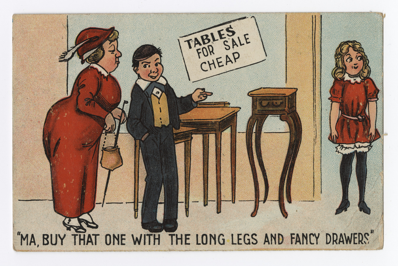 Cartoon postcard - image 1