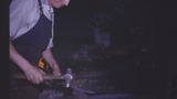 Blacksmith Making a Horseshoe