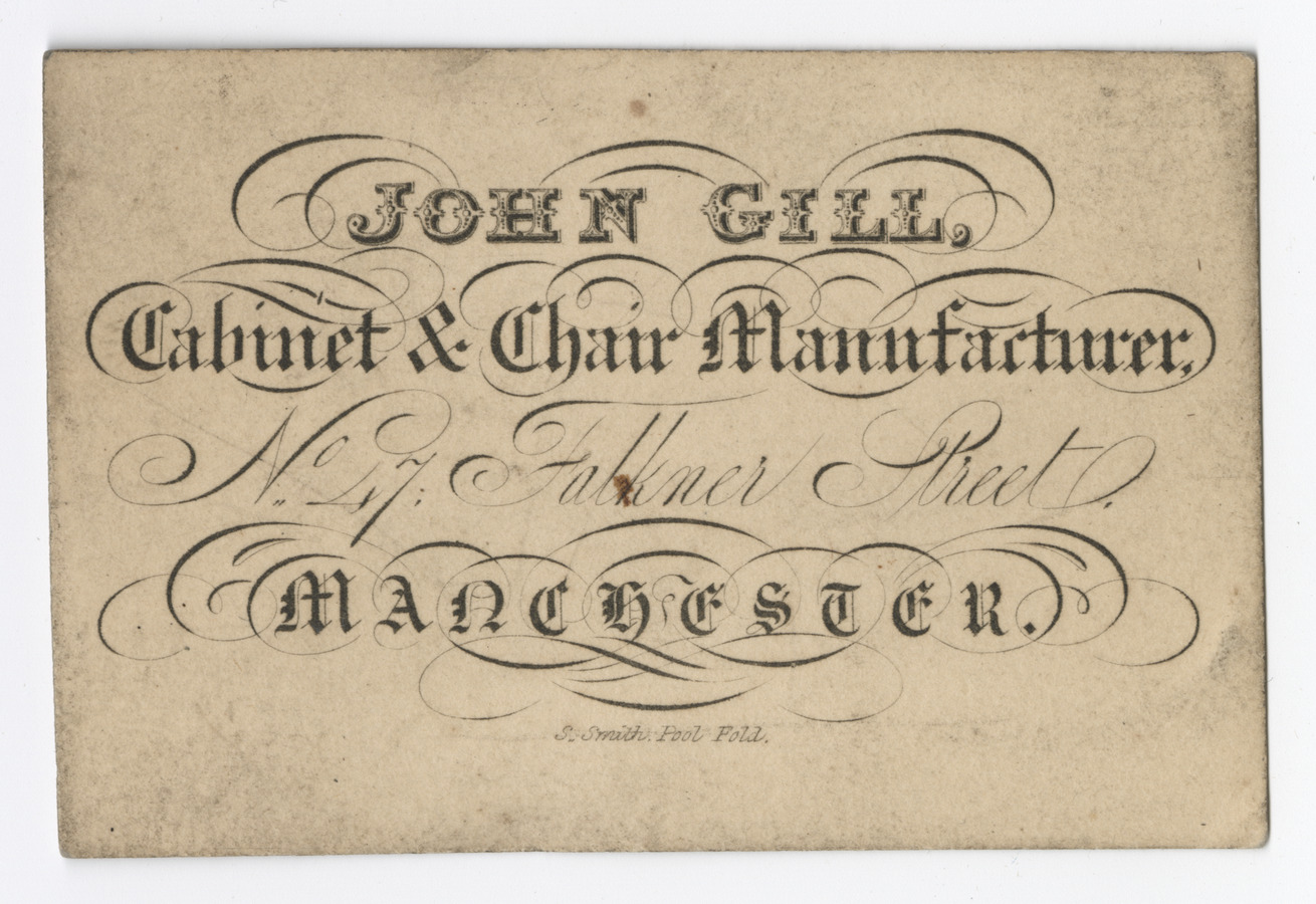 John Gill trade card - image 1