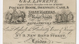 G. & J. Lawrence trade card