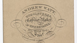 Andrew Watt trade card