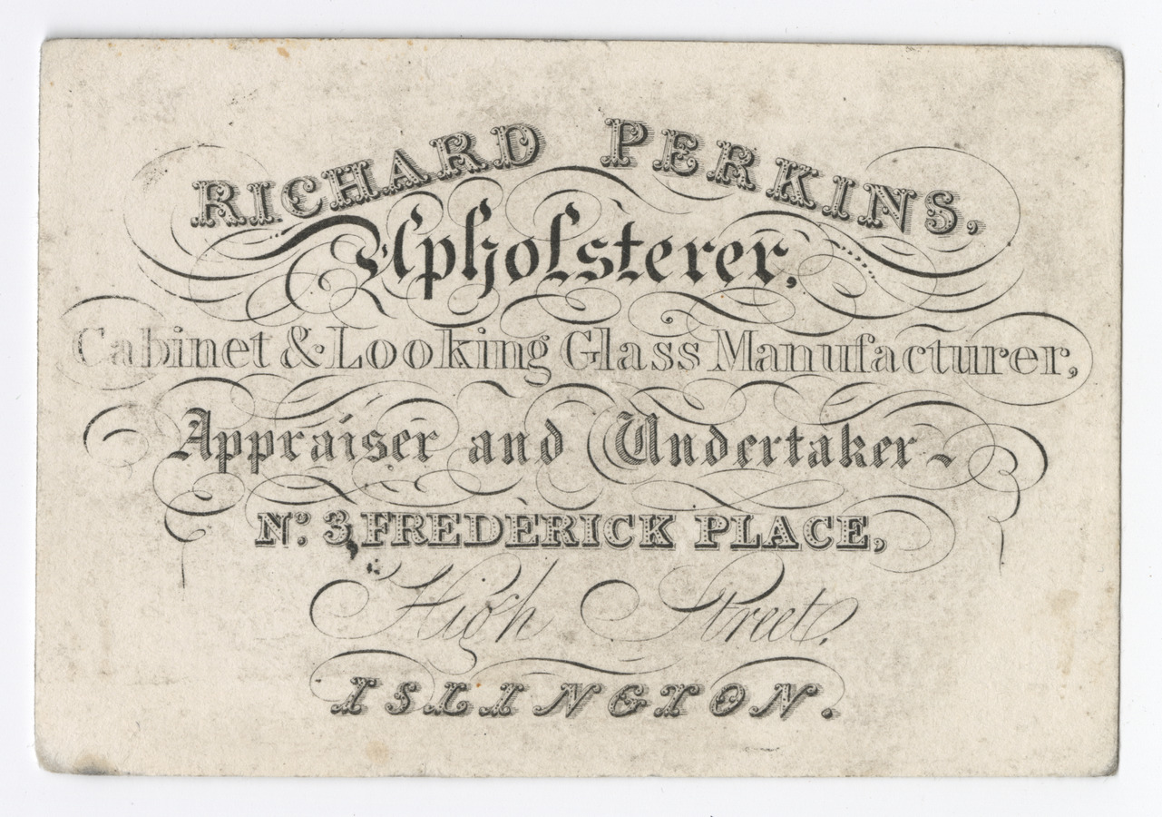 Richard Perkins trade card - image 1