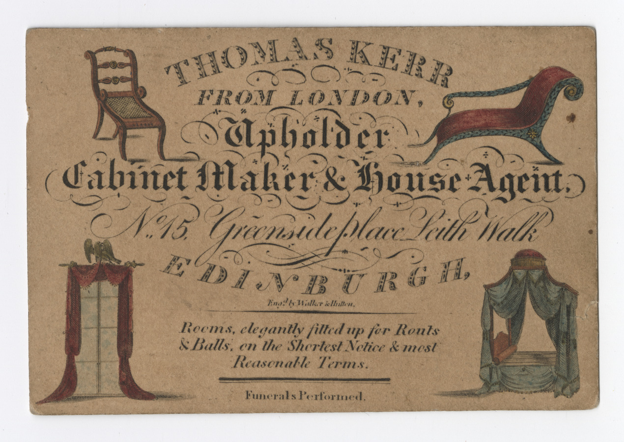 Thomas Kerr trade card - image 1