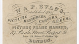 W. & P. Evans trade card