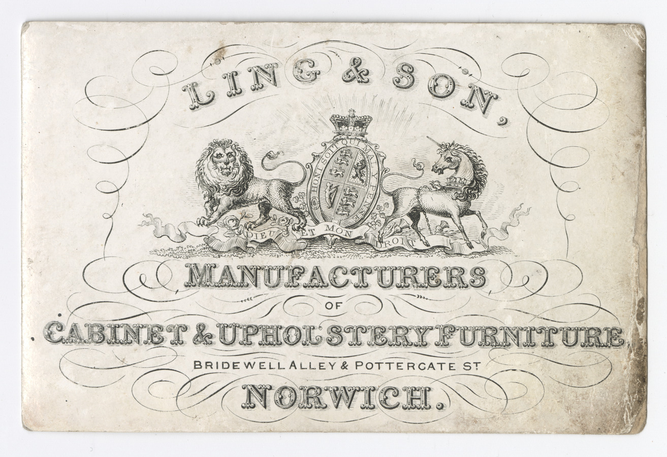 Ling & Son trade card - image 1