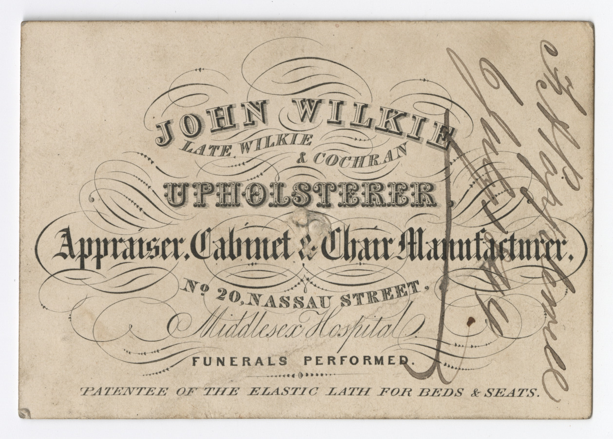 John Wilkie trade card - image 1