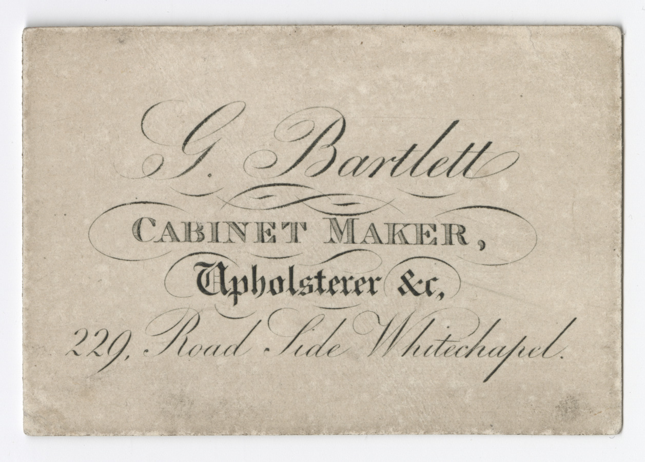 G. Bartlett trade card - image 1