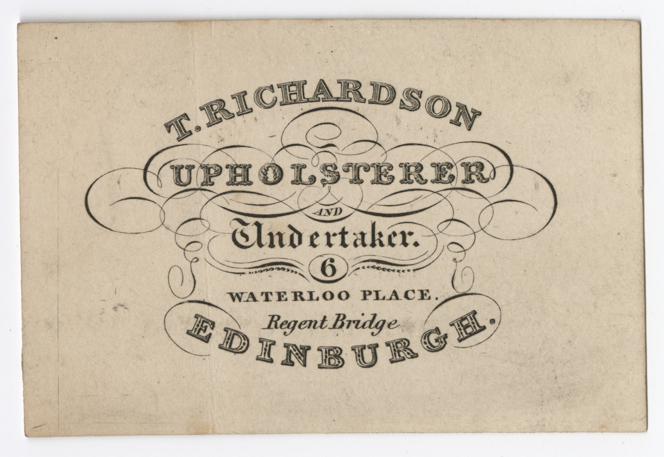 T. Richardson trade card - image 1